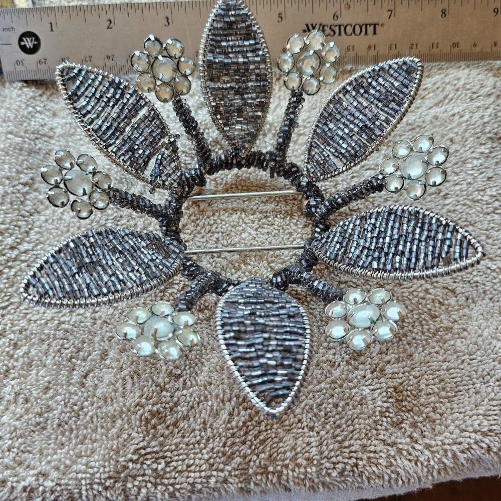small floral stand